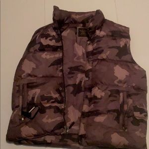 Old navy camouflage vest